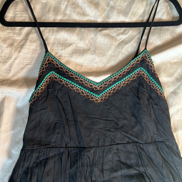 Entro Black Camisole with Colorful Trim - Picture 2 of 4